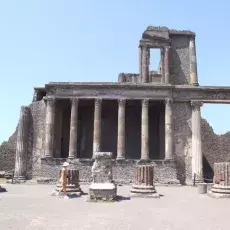 Ruiny Pompeji.