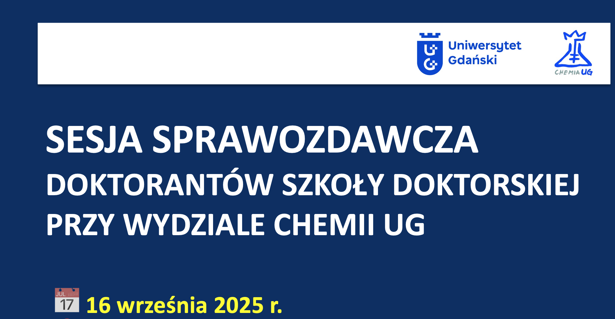 sesja sprawozdawcza doktorantów - plakat