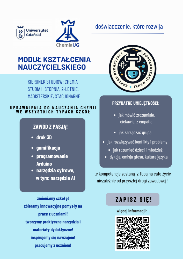Zapraszamy do zdobywania kwalifikacji nauczycielskich