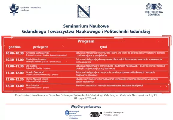 Seminarium naukowe GTN i PG