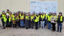 Studenci III roku kierunku Ochrona Środowiska w Zakładzie Utylizacyjnym w Gdańsku