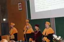 Inauguracja roku akademickiego 2025/2026 na Wydziale Chemii UG - prorektoraka UG i kolegium dziekańskie