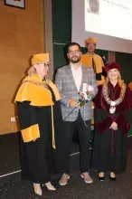 Inauguracja roku akademickiego 2025/2026 na Wydziale Chemii UG - wręczanie nagrody