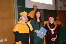 Inauguracja roku akademickiego 2025/2026 na Wydziale Chemii UG - wręczanie indywidualnej nagrody rektora UG