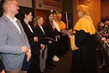 Inauguracja roku akademickiego 2025/2026 na Wydziale Chemii UG - wręczanie zespołowej nagrody rektora