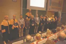 Inauguracja roku akademickiego 2025/2026 na Wydziale Chemii UG - wręczanie zespołowej nagrody rektora