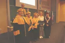Inauguracja roku akademickiego 2025/2026 na Wydziale Chemii UG - wręczanie zespołowej nagrody rektora