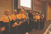 Inauguracja roku akademickiego 2025/2026 na Wydziale Chemii UG - wręczanie zespołowej nagrody rektora