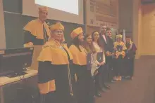 Inauguracja roku akademickiego 2025/2026 na Wydziale Chemii UG - wręczanie zespołowej nagrody rektora