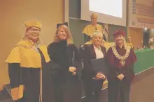 Inauguracja roku akademickiego 2025/2026 na Wydziale Chemii UG - wręczanie nagrody rektora