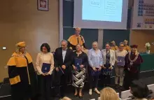 Inauguracja roku akademickiego 2025/2026 na Wydziale Chemii UG - wręczanie zespołowej nagrody rektora