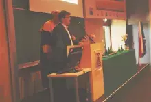 Inauguracja roku akademickiego 2025/2026 na Wydziale Chemii UG - przemówienie przedstawiciela studentów 