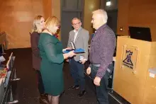 Nagrodzeni, prof. Janusz Rak i prof. Piotr Skurski