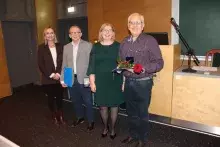 Nagrodzeni, prof. Janusz Rak i prof. Piotr Skurski