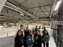 Wizyta studentów w Narodowym Centrum Promieniowania Synchrotronowego SOLARIS