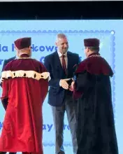 Nagrodzony profesor Krzysztof Rolka