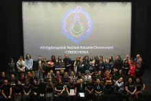 Uczestnicy Festiwalu Pokazów Chemicznych