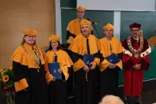indywidualne Nagrody Rektora Uniwersytetu Gdańskiego. Nagrody I stopnia otrzymali prof. dr hab. Piotr Rekowski, dr hab. Magda Caban, prof. UG, oraz dr hab. Artur Sikorski, prof. UG.