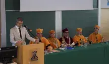 doktorantów reprezentował mgr Kamil Klimkowski.