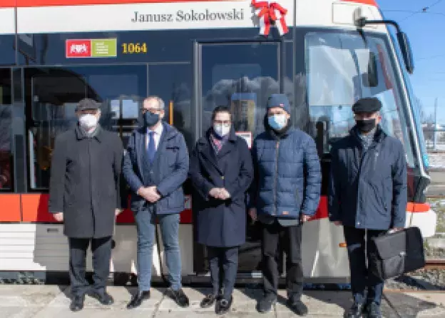 Rektor prof. Janusz Sokołowski patronem gdańskiego tramwaju