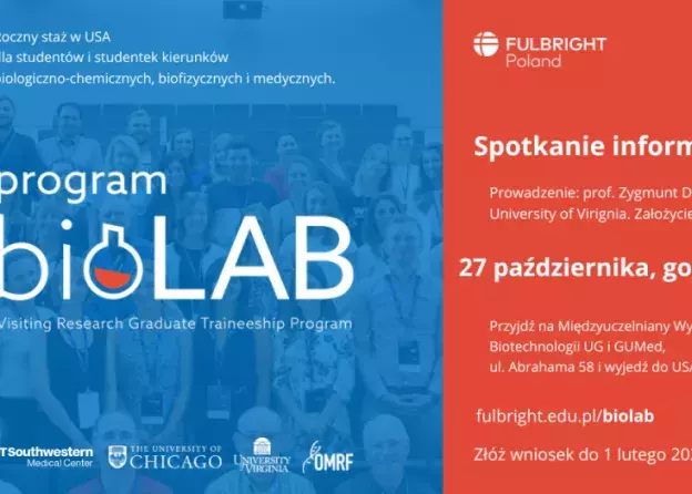 Program BioLAB - spotkanie informacyjne
