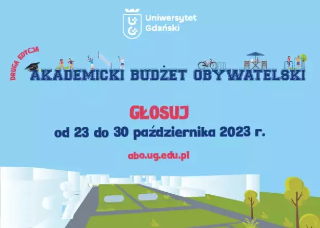 Głosowanie w drugiej edycji Akademickiego Budżetu Obywatelskiego Uniwersytetu Gdańskiego
