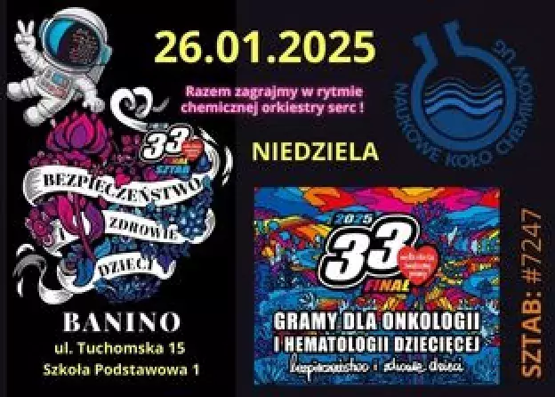 Naukowe Koło Chemików gra z WOŚP