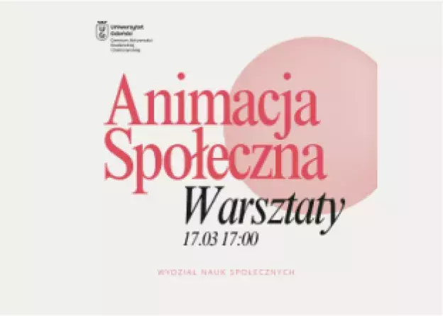 Zapisz się na zajęcia z animacji społecznej! –…