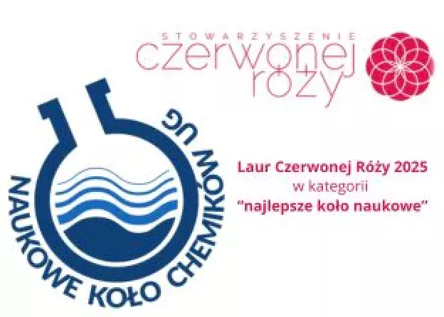 Naukowe Koło Chemików UG laureatem prestiżowej nagrody - Czerwona Róża 2025