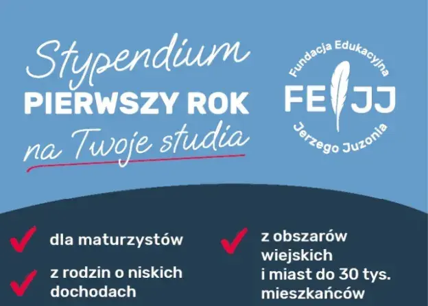 Zaczynasz studia w październiku? Sprawdź program stypendium "Pierwszy Rok"