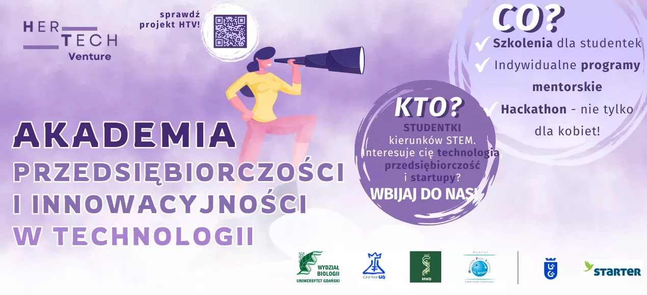 Rekrutacja START - Akademia Przedsiębiorczości i Innowacyjności w Technologii | Projekt HerTechVenture