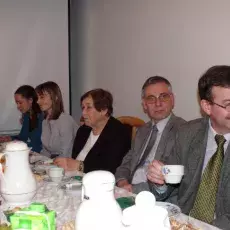 Wigilia w Zakładzie Chemii Cukrów, grudzień 2008 