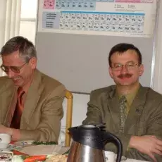 Wigilia w Zakładzie Chemii Cukrów, grudzień 2006